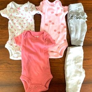 Preemie size girl clothes lot